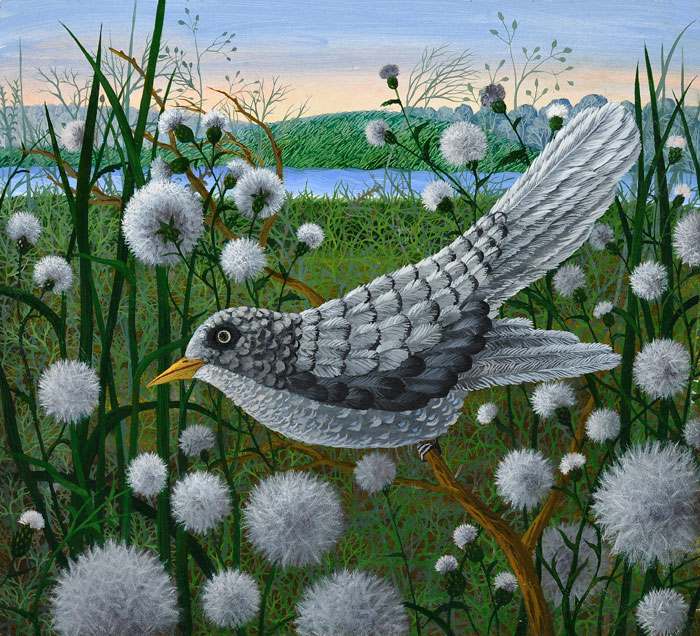Hares in the field cooking borsch