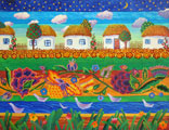 Holidays and week-days of ukrainian village