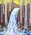The quick water flows